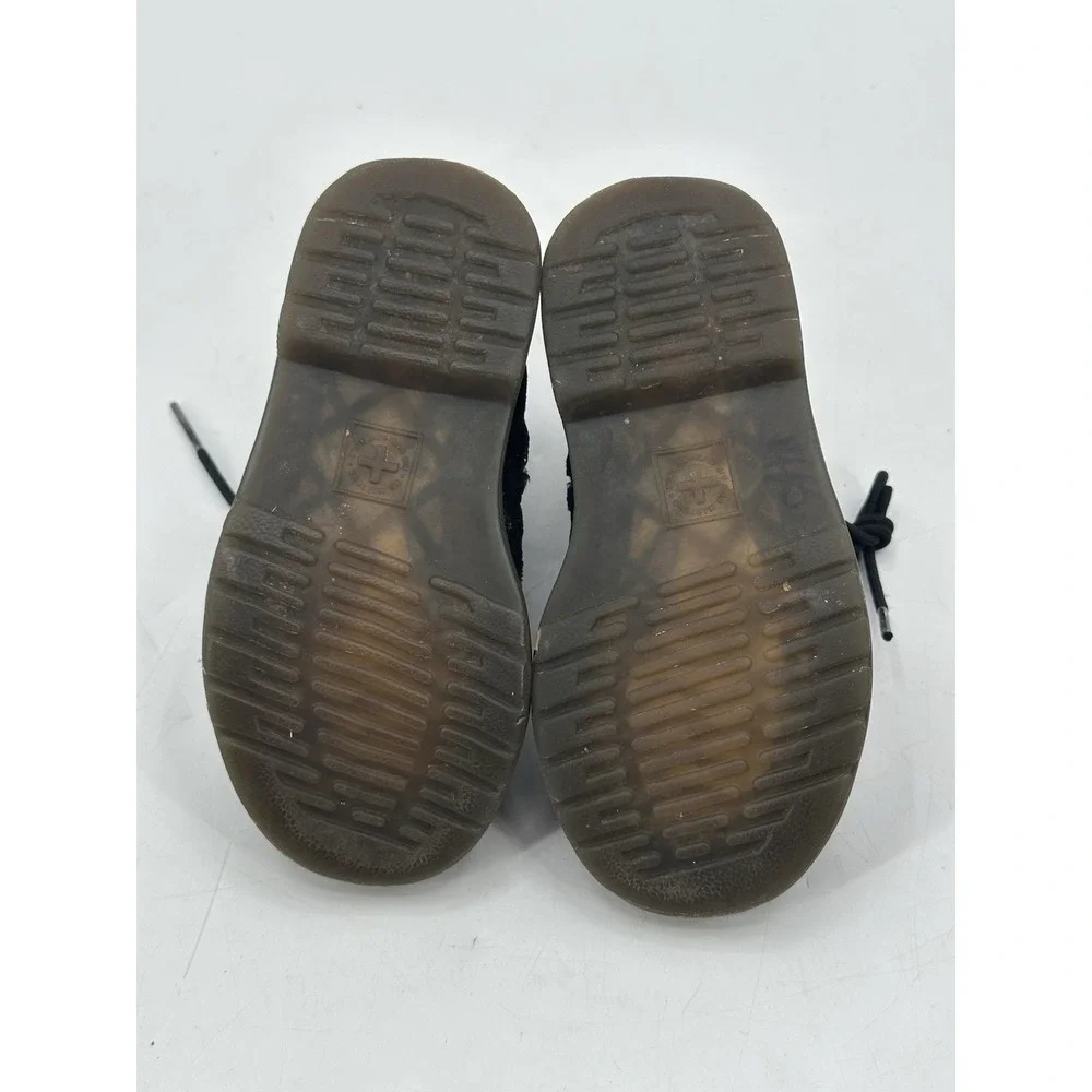 Dr. Martens Bunny Lace Up Zip Boots‎ Toddler Size 7 Black